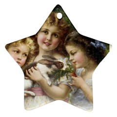 Vintage 1501558 1280 Star Ornament (two Sides)