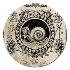 Snail 1618209 1280 Magnet 5  (round) by vintage2030