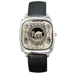 Snail 1618209 1280 Square Metal Watch by vintage2030