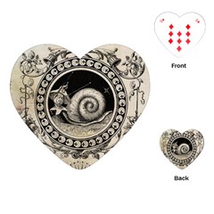 Snail 1618209 1280 Playing Cards (heart)  by vintage2030