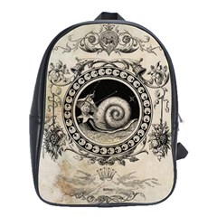 Snail 1618209 1280 School Bag (large) by vintage2030