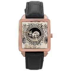 Snail 1618209 1280 Rose Gold Leather Watch 