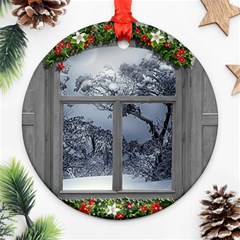 Winter 1660924 1920 Ornament (round) by vintage2030