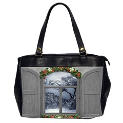 Winter 1660924 1920 Oversize Office Handbag (2 Sides) by vintage2030