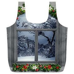 Winter 1660924 1920 Full Print Recycle Bag (xl) by vintage2030