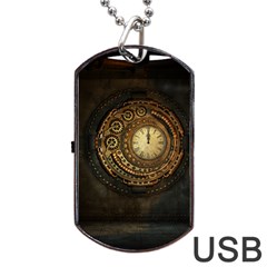 Steampunk 1636156 1920 Dog Tag Usb Flash (two Sides) by vintage2030