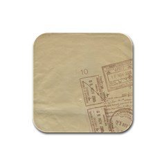 Background 1659638 1920 Rubber Square Coaster (4 Pack)  by vintage2030