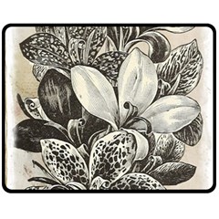 Flowers 1776382 1280 Fleece Blanket (medium)  by vintage2030