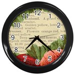 Flowers 1776422 1920 Wall Clock (Black) Front