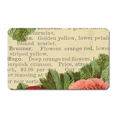 Flowers 1776422 1920 Magnet (rectangular) by vintage2030