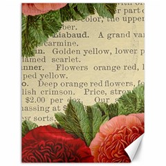 Flowers 1776422 1920 Canvas 12  X 16  by vintage2030