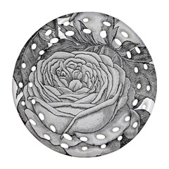 Flowers 1776610 1920 Round Filigree Ornament (two Sides)