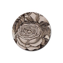 Flowers 1776630 1920 Rubber Round Coaster (4 Pack)  by vintage2030