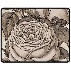 Flowers 1776630 1920 Fleece Blanket (medium)  by vintage2030