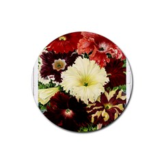 Flowers 1776585 1920 Rubber Round Coaster (4 Pack)  by vintage2030