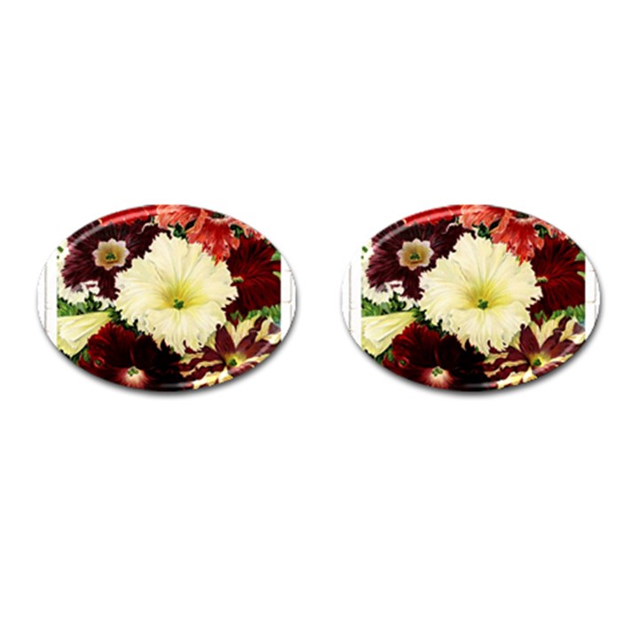 Flowers 1776585 1920 Cufflinks (Oval)