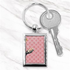 Vintage Lady Key Chains (rectangle)  by vintage2030