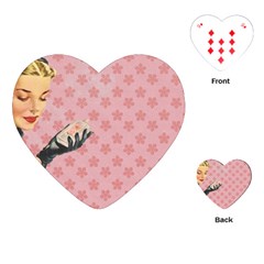 Vintage Lady Playing Cards (heart)  by vintage2030