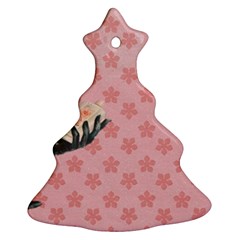 Vintage Lady Christmas Tree Ornament (two Sides) by vintage2030