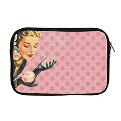 Vintage Lady Apple Macbook Pro 17  Zipper Case by vintage2030