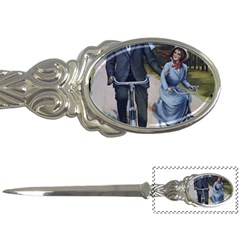 Couple On Bicycle Letter Opener by vintage2030