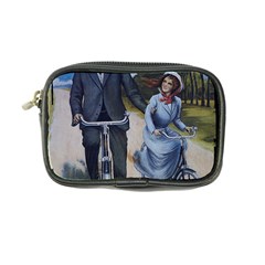 Couple On Bicycle Coin Purse by vintage2030