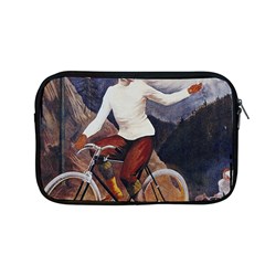 Woman On Bicycle Apple Macbook Pro 13  Zipper Case by vintage2030