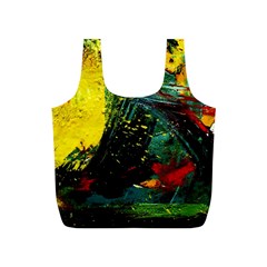 Yellow Chik 2 Full Print Recycle Bag (s) by bestdesignintheworld