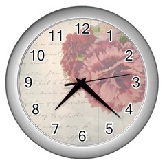 Background 1775373 1920 Wall Clock (silver) by vintage2030