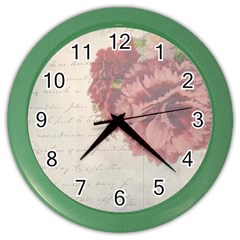 Background 1775373 1920 Color Wall Clock by vintage2030