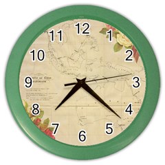 Background 1775383 1920 Color Wall Clock