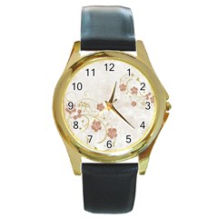 Background 1775372 1920 Round Gold Metal Watch by vintage2030