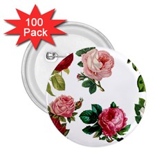 Roses 1770165 1920 2 25  Buttons (100 Pack)  by vintage2030