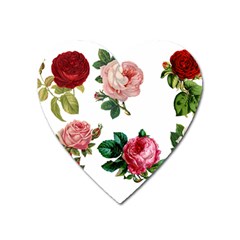 Roses 1770165 1920 Heart Magnet by vintage2030