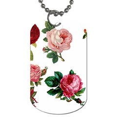 Roses 1770165 1920 Dog Tag (two Sides) by vintage2030