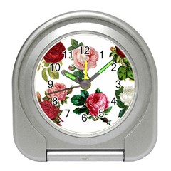 Roses 1770165 1920 Travel Alarm Clock by vintage2030