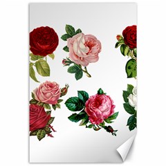 Roses 1770165 1920 Canvas 24  X 36  by vintage2030