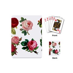 Roses 1770165 1920 Playing Cards (mini)  by vintage2030