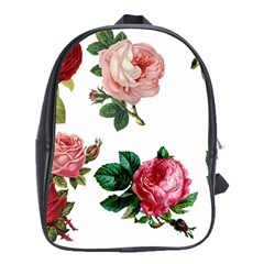 Roses 1770165 1920 School Bag (xl) by vintage2030