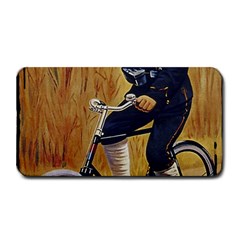 Policeman On Bicycle Medium Bar Mats by vintage2030