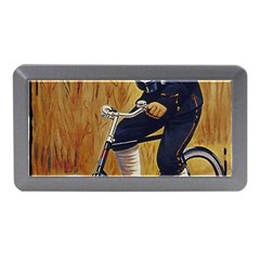 Policeman On Bicycle Memory Card Reader (mini) by vintage2030