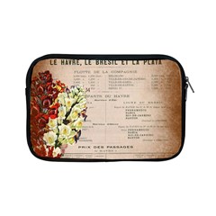 Letter Floral Apple Ipad Mini Zipper Cases by vintage2030