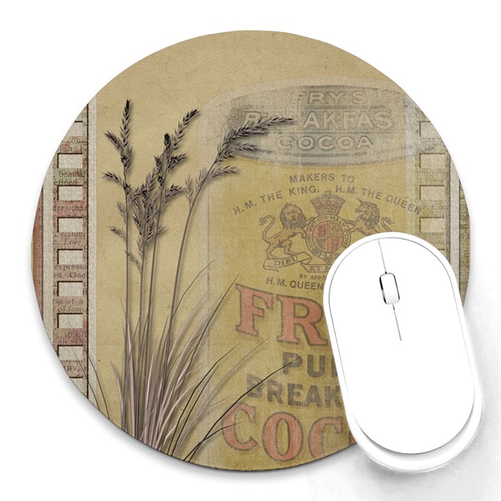 Background 1770118 1920 Round Mousepads