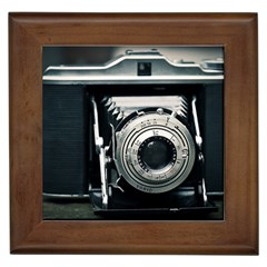 Photo Camera Framed Tiles by vintage2030