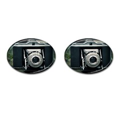 Photo Camera Cufflinks (oval)