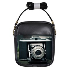 Photo Camera Girls Sling Bag by vintage2030