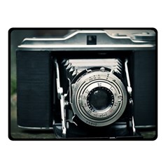 Photo Camera Fleece Blanket (small)