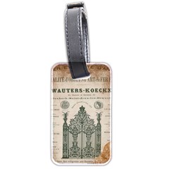 Building News Luggage Tags (two Sides) by vintage2030