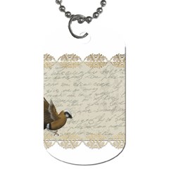 Tag Bird Dog Tag (One Side)