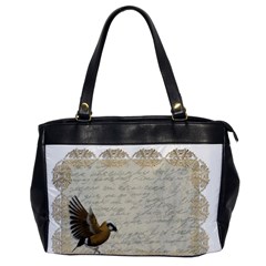 Tag Bird Oversize Office Handbag by vintage2030